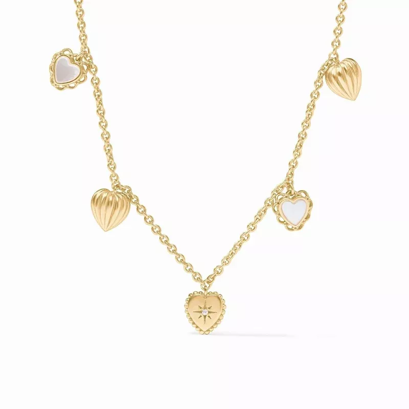Heart Delicate Charm Necklace