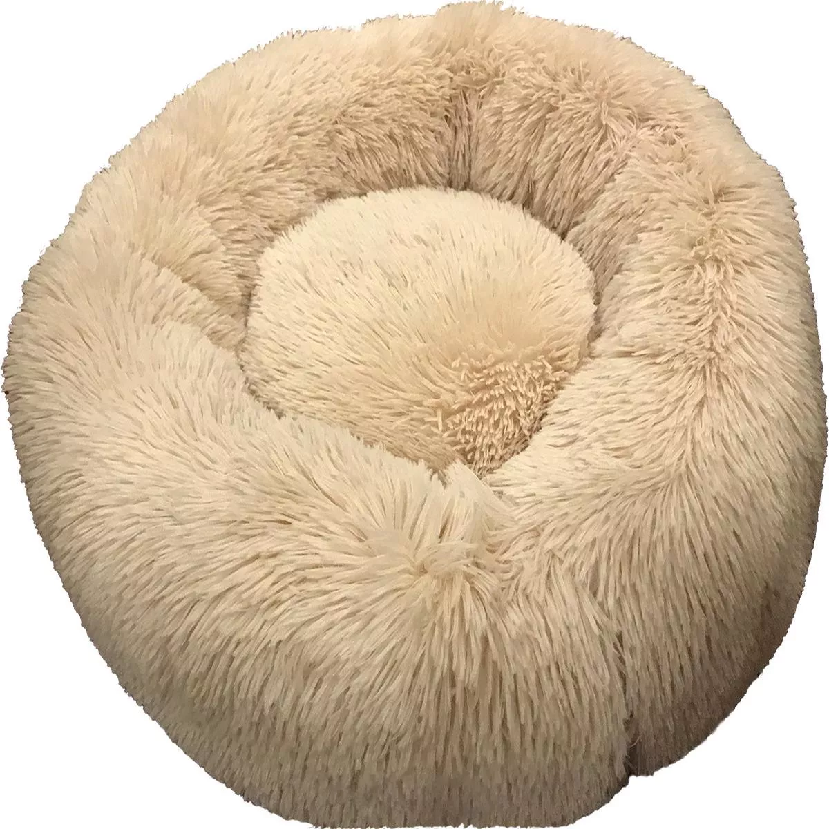 Hembo Super Fluffy Round Dog Bed 24″