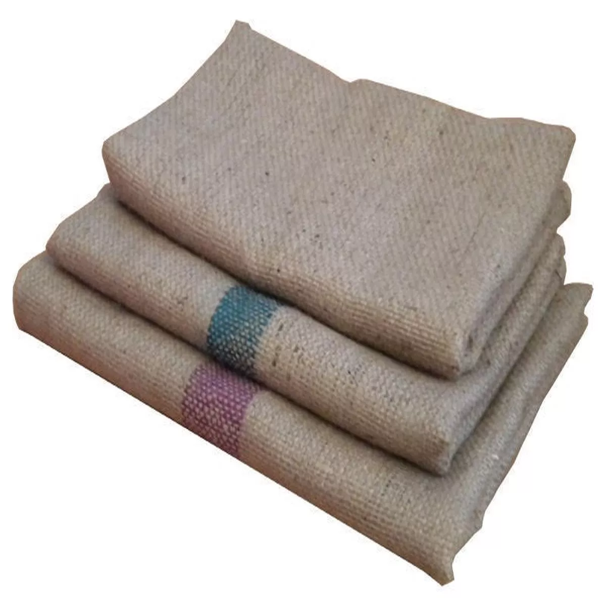 HESSIAN EXTRA LARGE SACK PURPLE STRIPE
