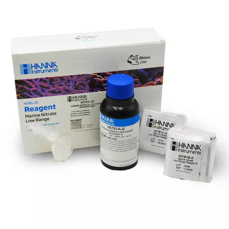 (HI781-25) Marine Low Range Nitrate Checker Reagents (25 Tests) – Hanna Instruments