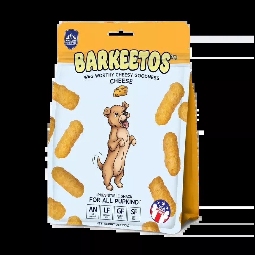 Himalayan Pet Supply Barkeetos Cheese Dog Treats