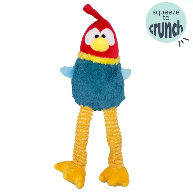 Huxley & Kent Lankies Red Rooster Dog Toy – Large