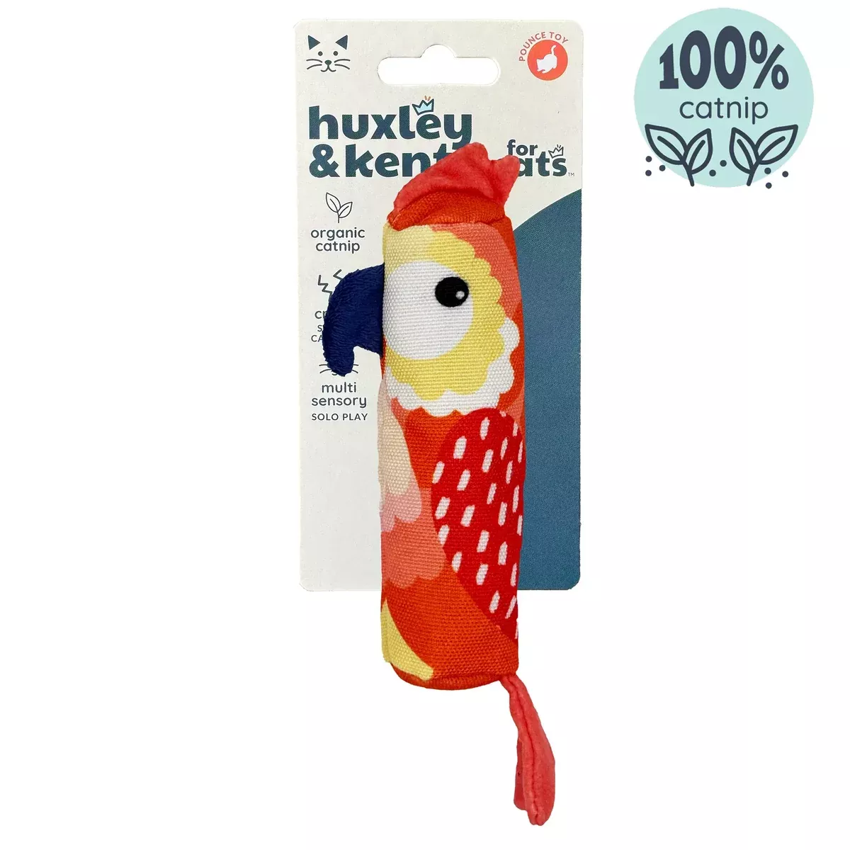 Huxley & Kent Nipper Parrot Cat Toy
