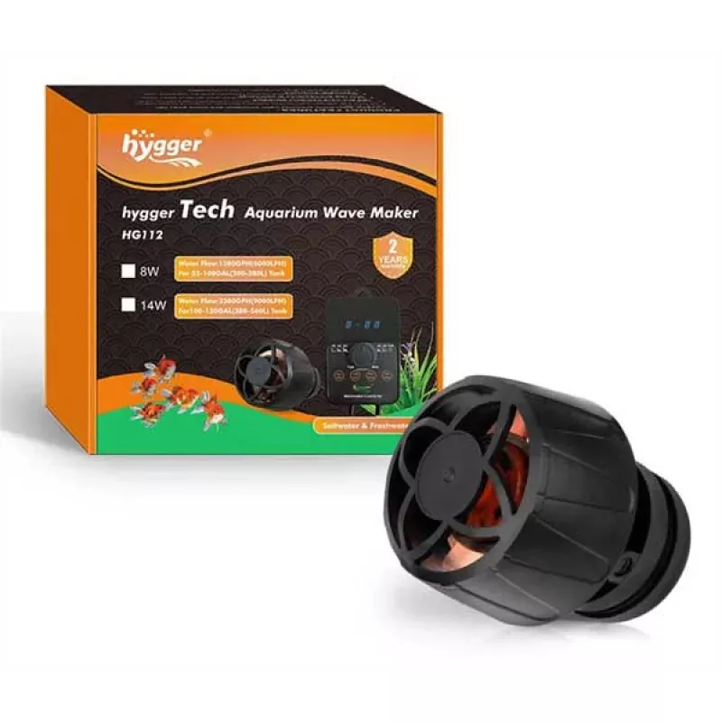 Hygger Tech Aquarium Wave Maker 1500gph – (HG112-8W) – Hygger