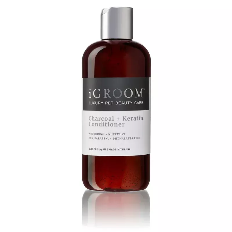 iGroom Charcoal Plus Keratin Conditioner for Dogs and Cats