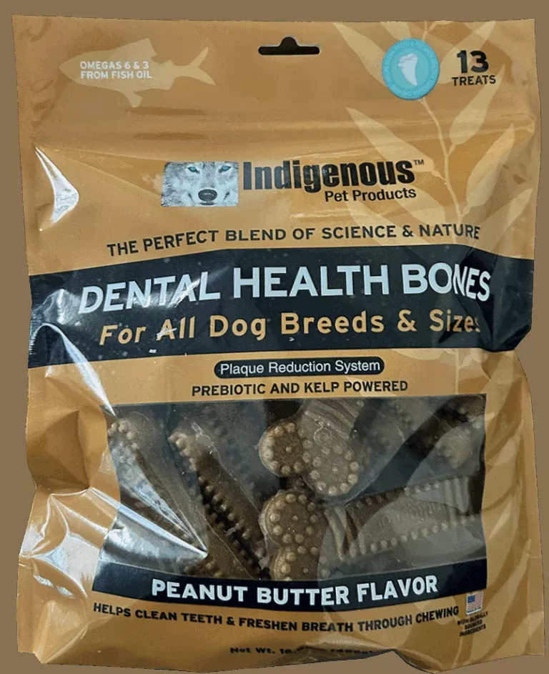 Indigenous Dental Health Bones Peanut Butter 17oz