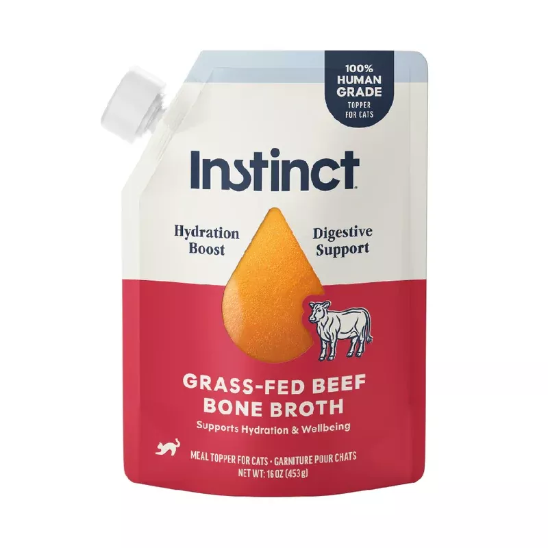 Instinct Cat Grass-Fed Beef Bone Broth for Cat 16oz