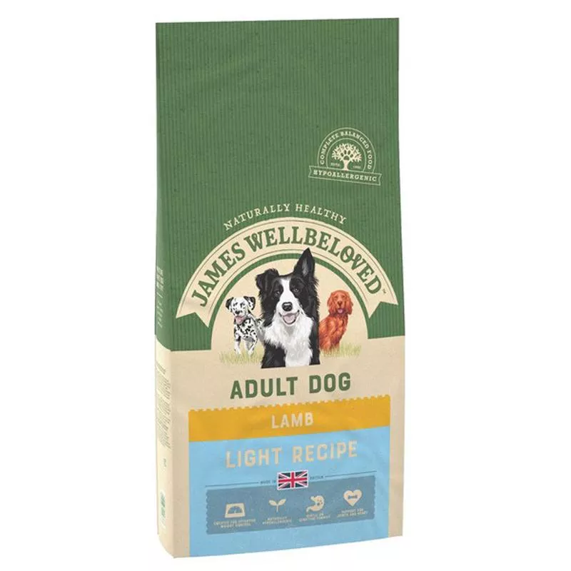 James Wellbeloved Dog Lamb & Rice Light 12.5kg