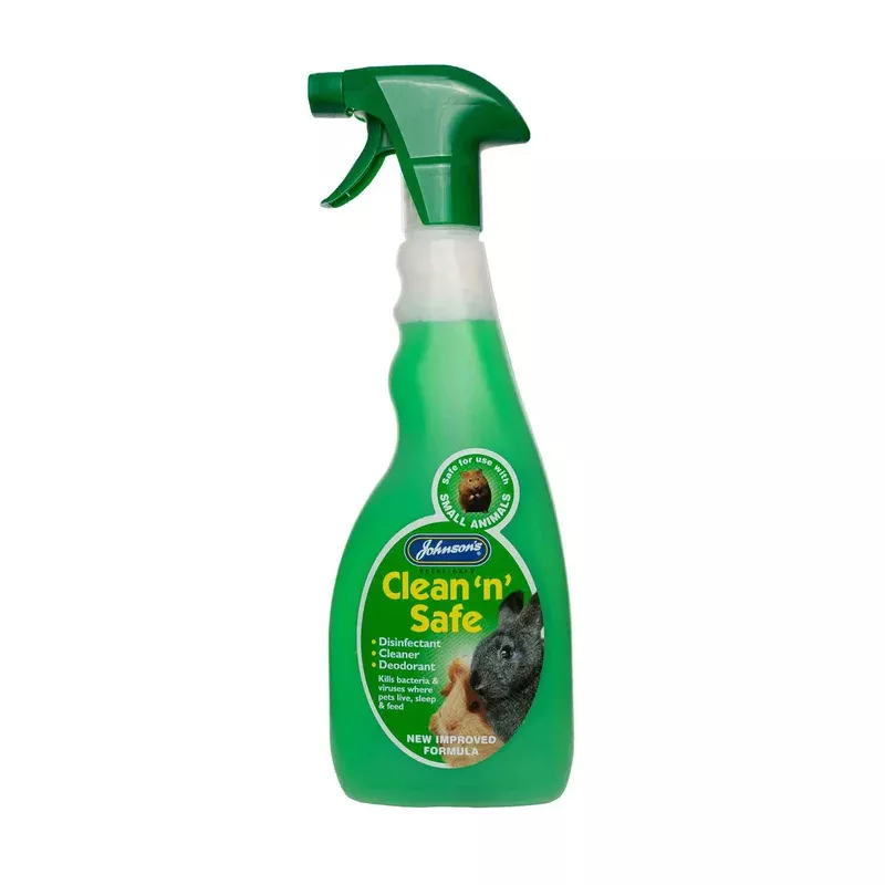 Johnsons Clean n Safe Small Animal Disinfectant Spray – 500ml