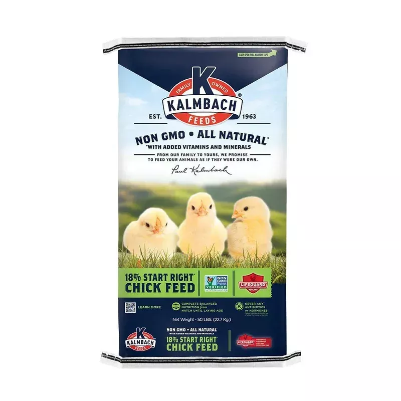 Kalmbach 18% Start Right Chick Feed (Non-GMO)