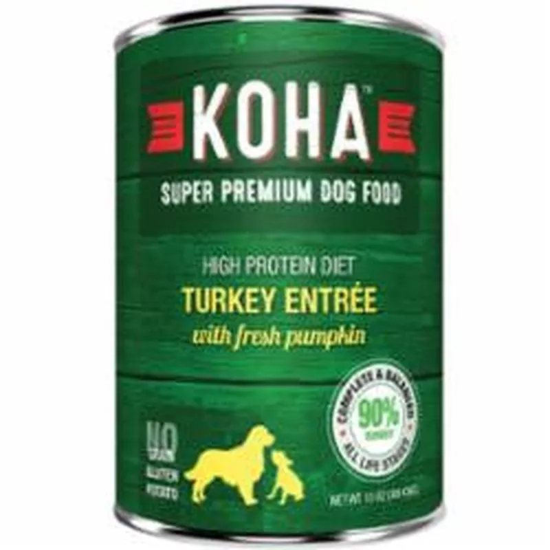 Koha Dog Grain Free Turkey 13.2oz {L+x} C=12