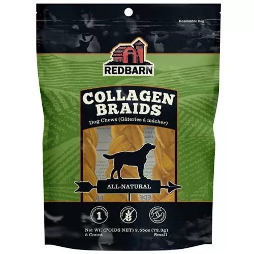 Komodo, Collagen Braid Dog Treat, 3 Count / Small (Stick)