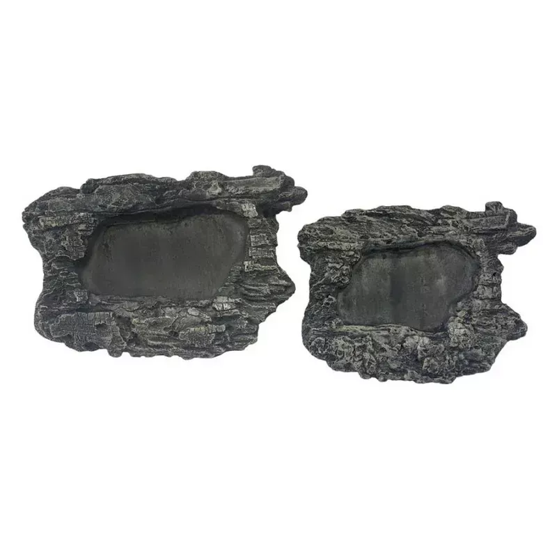 Komodo, Komodo Habitat Rock Bowl, Black/Tan, Medium