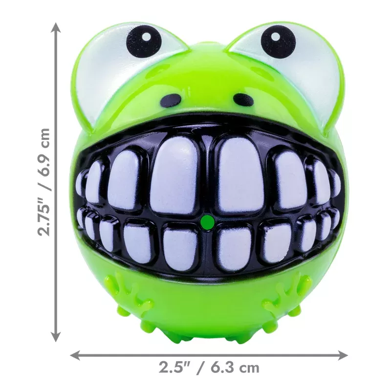 Kong Dog Toy Grinz Frog Medium