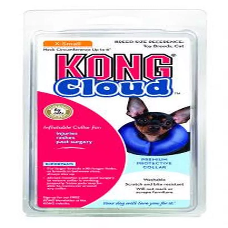 KONG Inflatable E-Collar Blue XXS