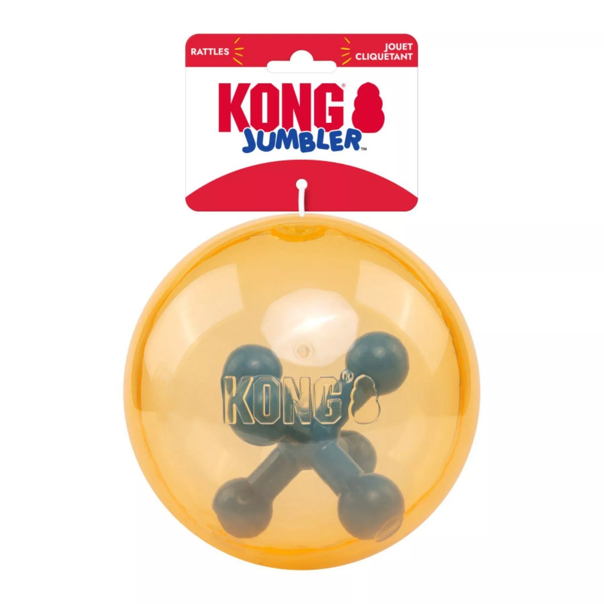 KONG Jumbler Jack Ball Dog Toy Assorted Medium/Large
