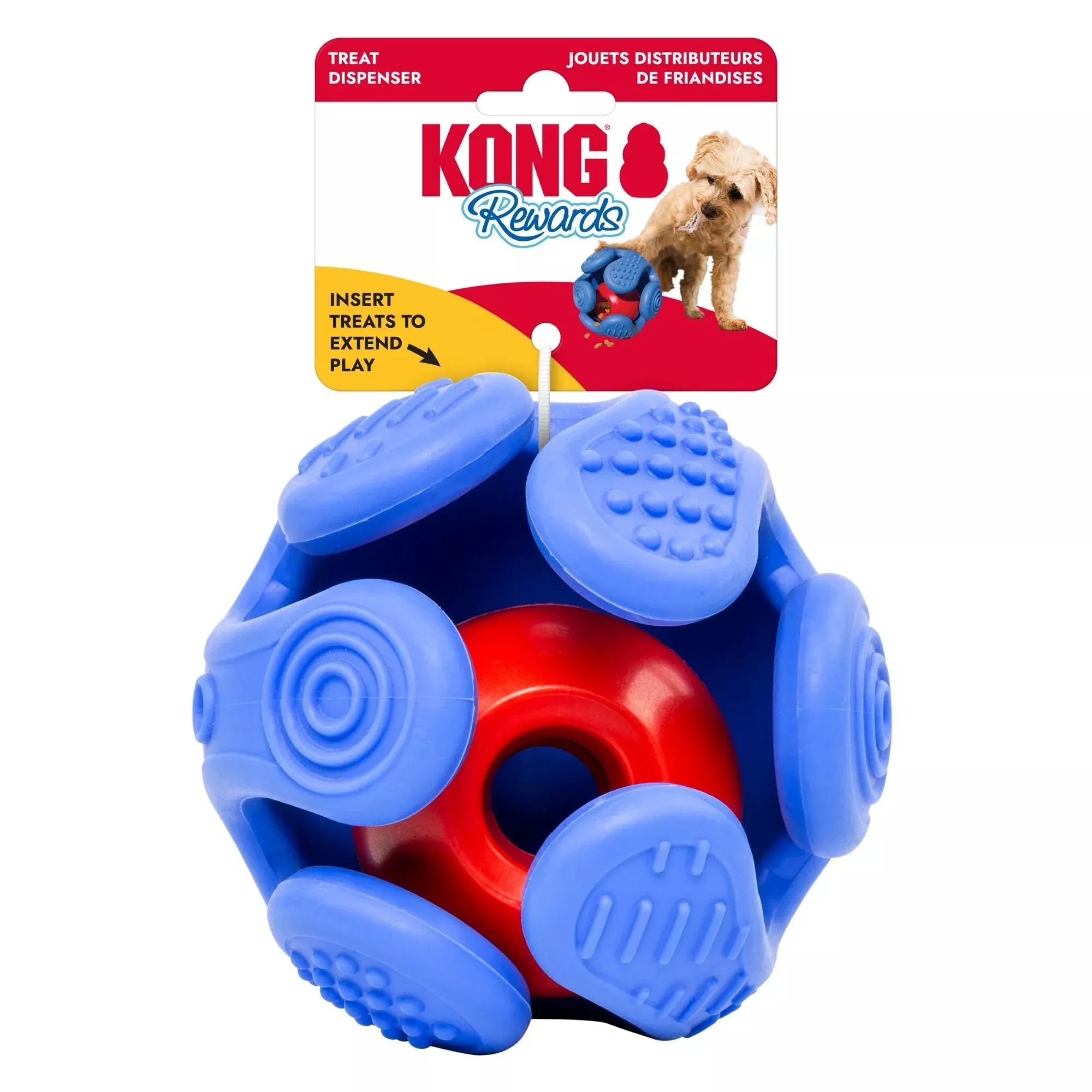 KONG Rewards Wrapz Treat Dispenser Medium/Large