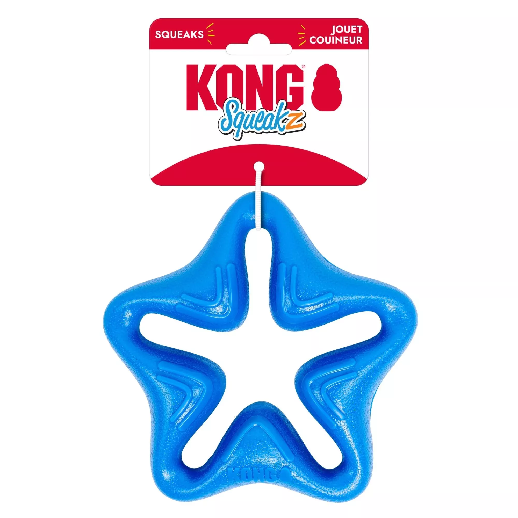 KONG Squeakz Star Dog Toy Medium