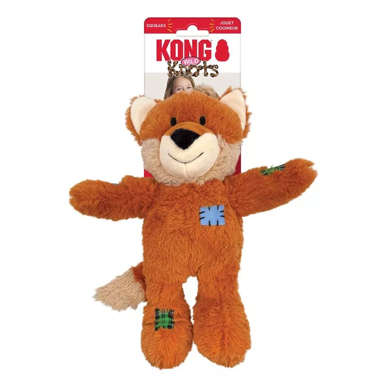 KONG Wild Knots Dog Toy Fox Medium/Large