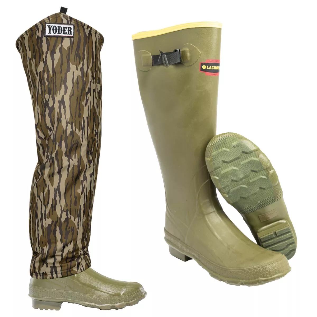 Lacrosse Grange Boots with Yoder Bottomland Chaps
