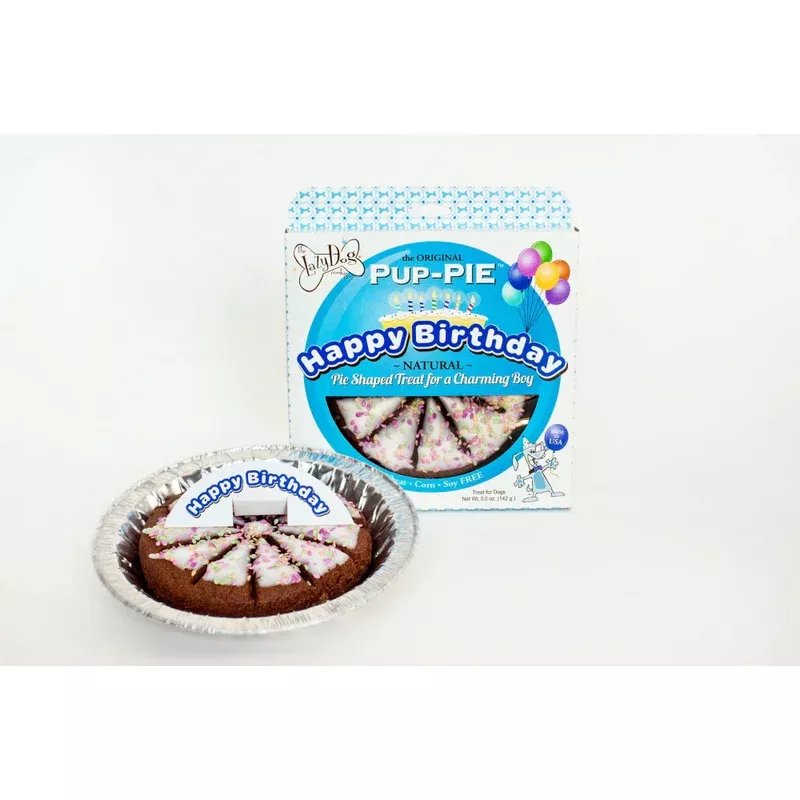 Lazy Dog Cookie Company Original Happy Birthday Pup-PIE for a Charming Boy