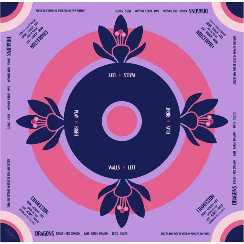 Lilac Preppy Soiree Mat
