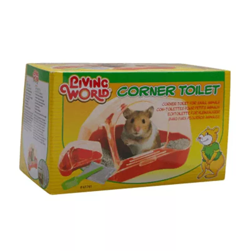 Living World Corner Toilet for Hamsters and Gerbils