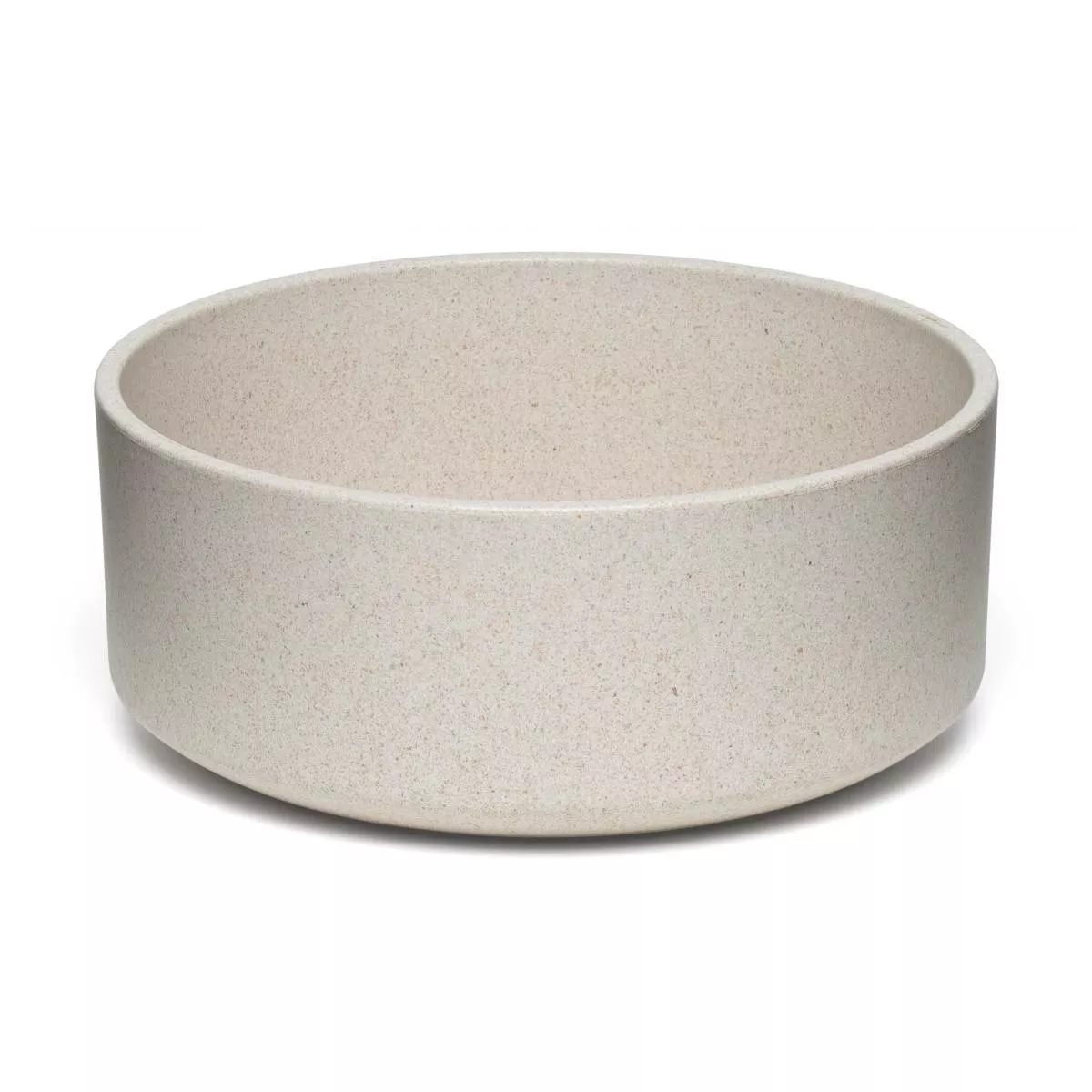 Loving Pets Dolce Bamboo Pet Dish Oat Medium