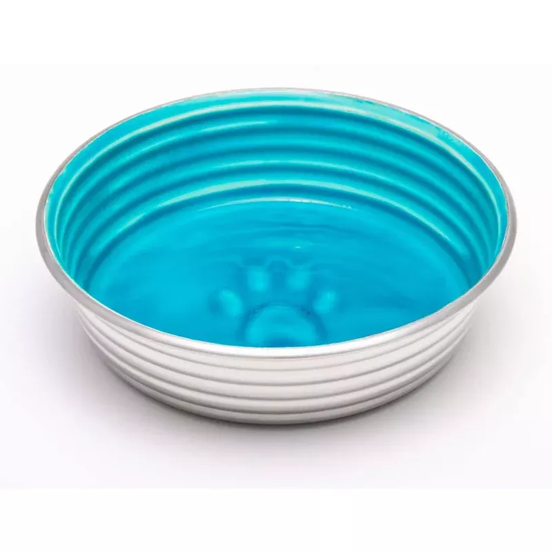 Loving Pets Le Bol Dog Bowl Seine Blue LG