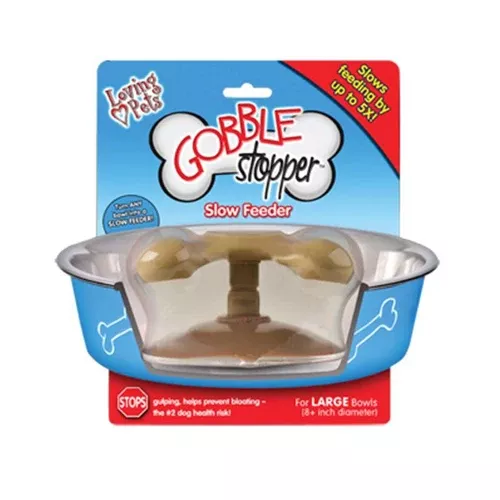 Loving Pets, Loving Pets Gobblestopper Slow Feeder, 1 Each/Large