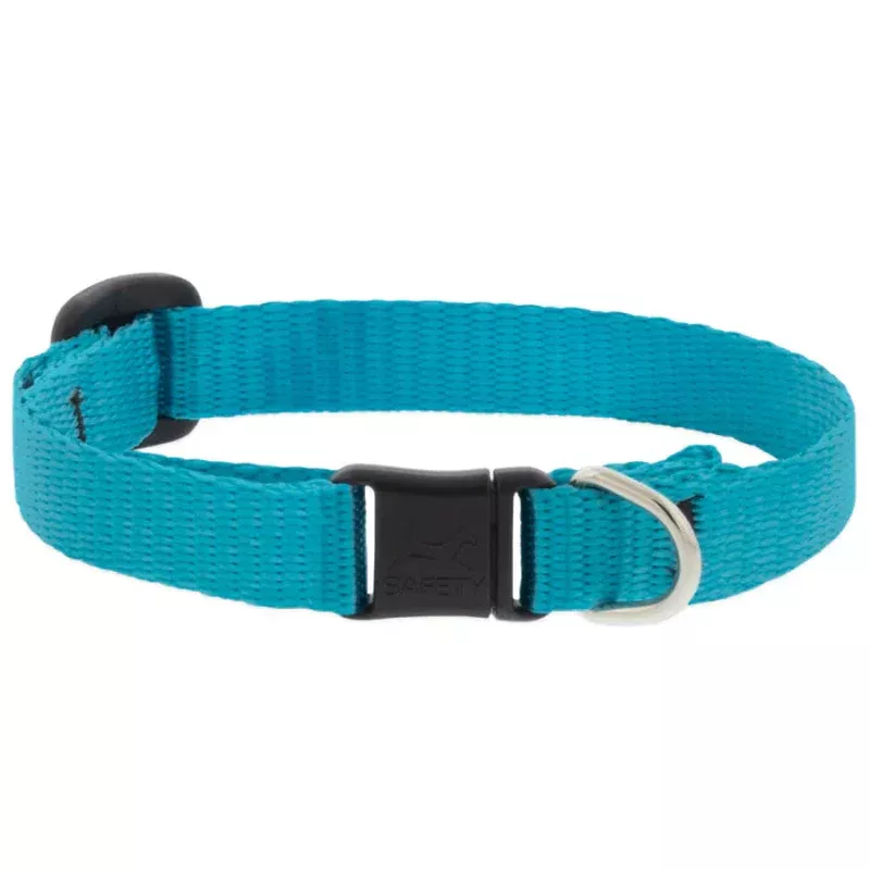 Lupine Safety Cat Collar 1/2″ x 8-12″ Aqua