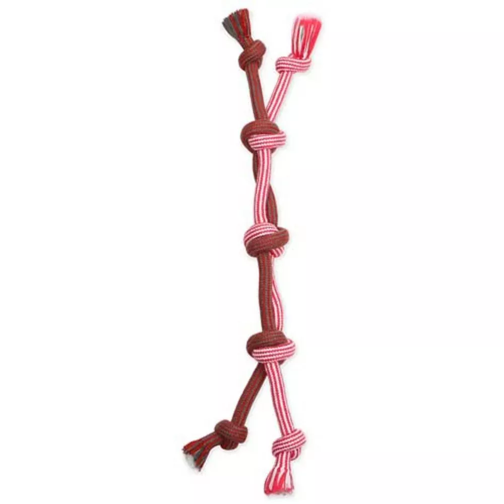 Mammoth Pet Products, Mammoth Pet Products Flossy Chews Extra Double Rope Tug Dog Toy, 1 Each / Small, 20Inches
