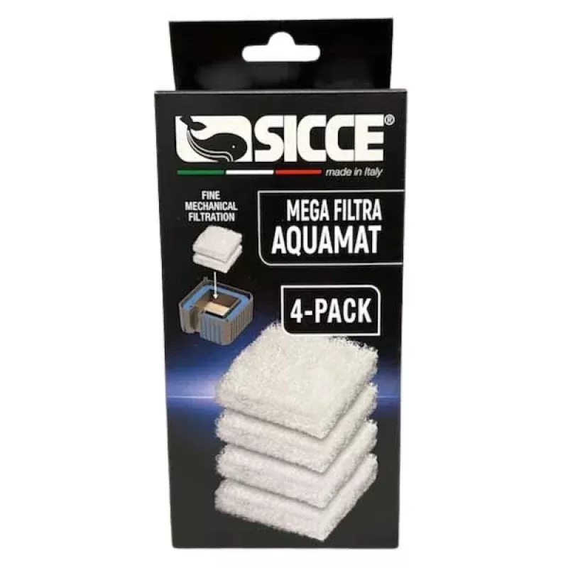 MEGA Filtra Aquamat Replacement Wool Pads (4-Pack) – Sicce