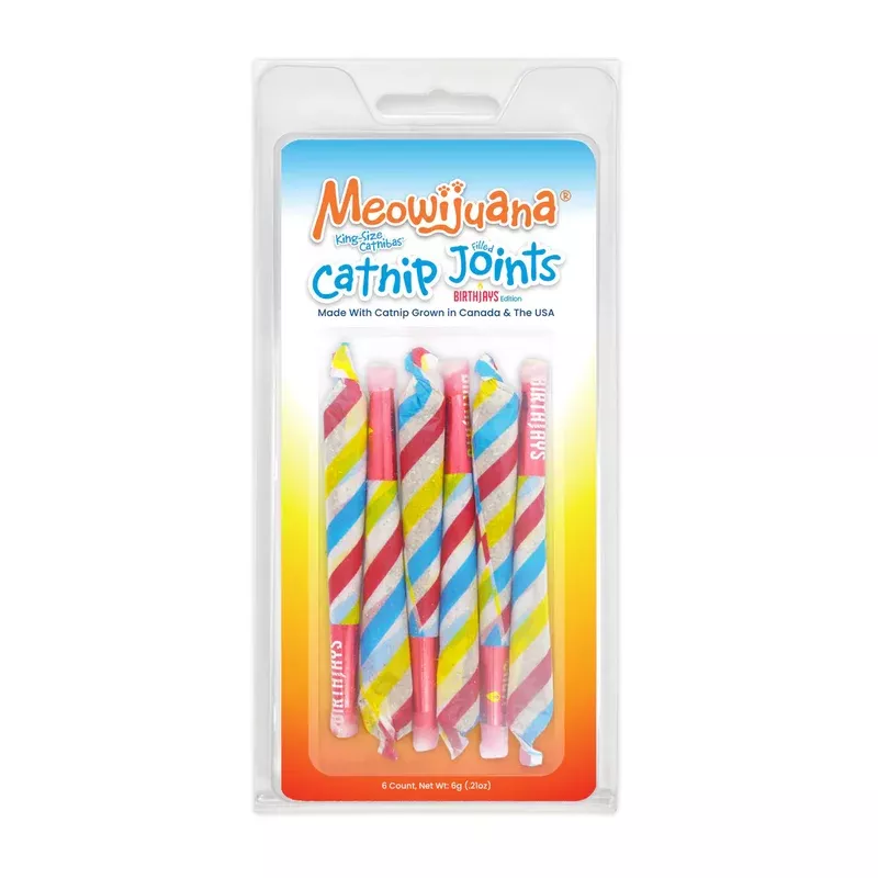 Meowijuana Birthjays – Party Sized Catnip Joints