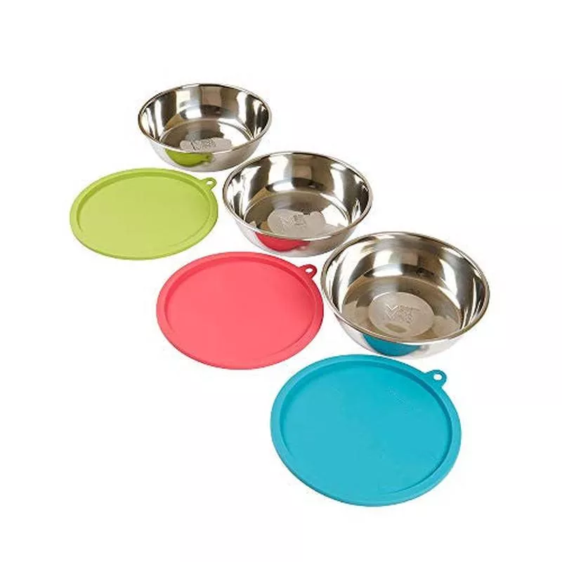 Mess D Bowl Lid Set 3 Cup 6pk{L-x}-6