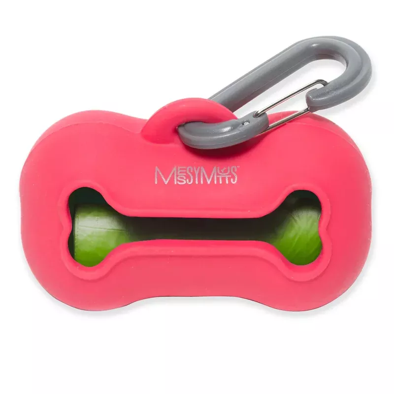 Messy Mutts Waste Bag Holder Watermelon