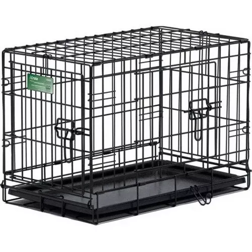 Midwest Homes, I-Crate Double Door, 30 Inches / Double,Black