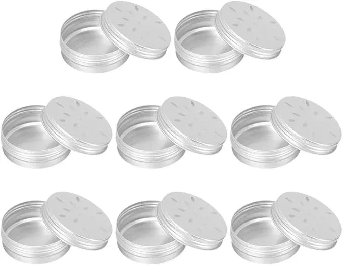 Mikikit 8Pcs Aluminum Dog Scent Training Box Durable Scent Detection Tins for and Home Use for Dog Training and Nose Work Reliable for Working Dogs