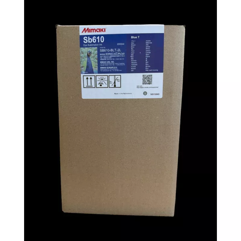 Mimaki Dye Sublimation ink SB610 – 2 Liter Bags