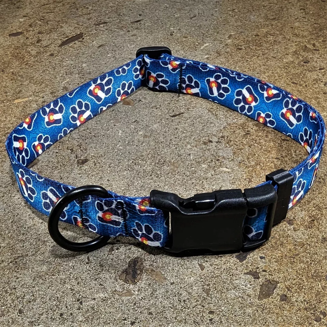 Mtn Straps Dog Collar – Small 9-14″ – Colorado Paw