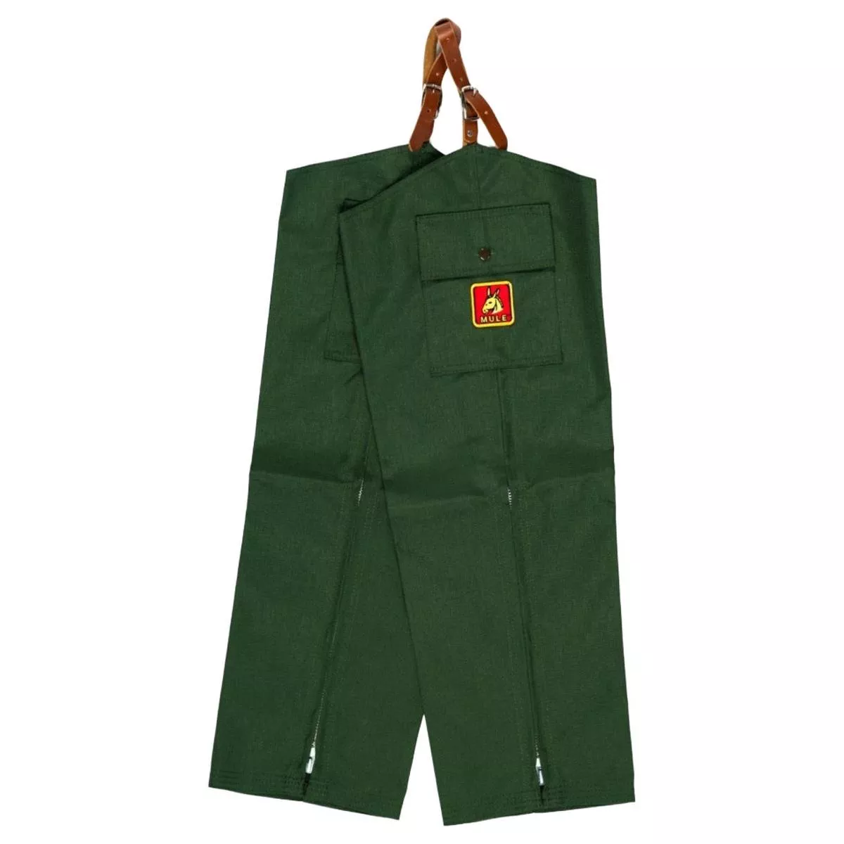 Mule Original Plain Chaps – Briarproof – No Liner – Green