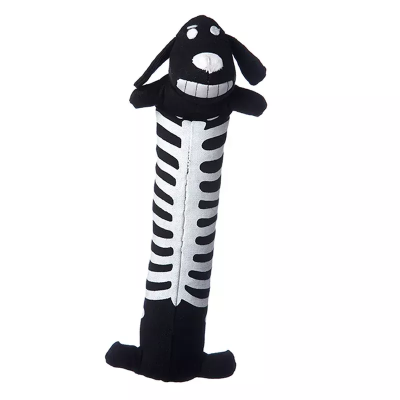Multipet Halloween Loofa Skeleton Dog Toy 12″