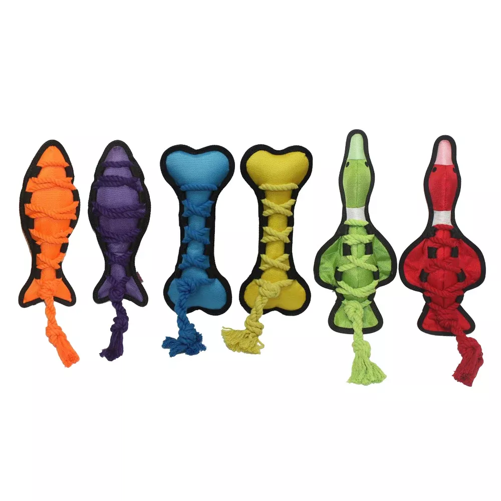 Multipet, Multipet Cross Ropes Toy, 1 Each / 11.5 Inches