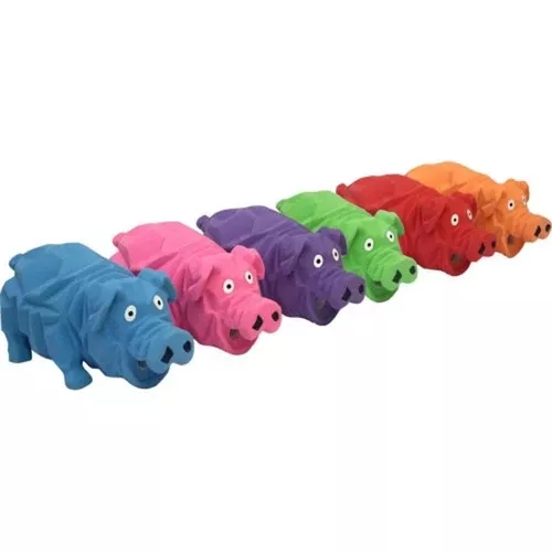 Multipet, Multipet Origami Pals Latex Grunting Pig, 8 IN