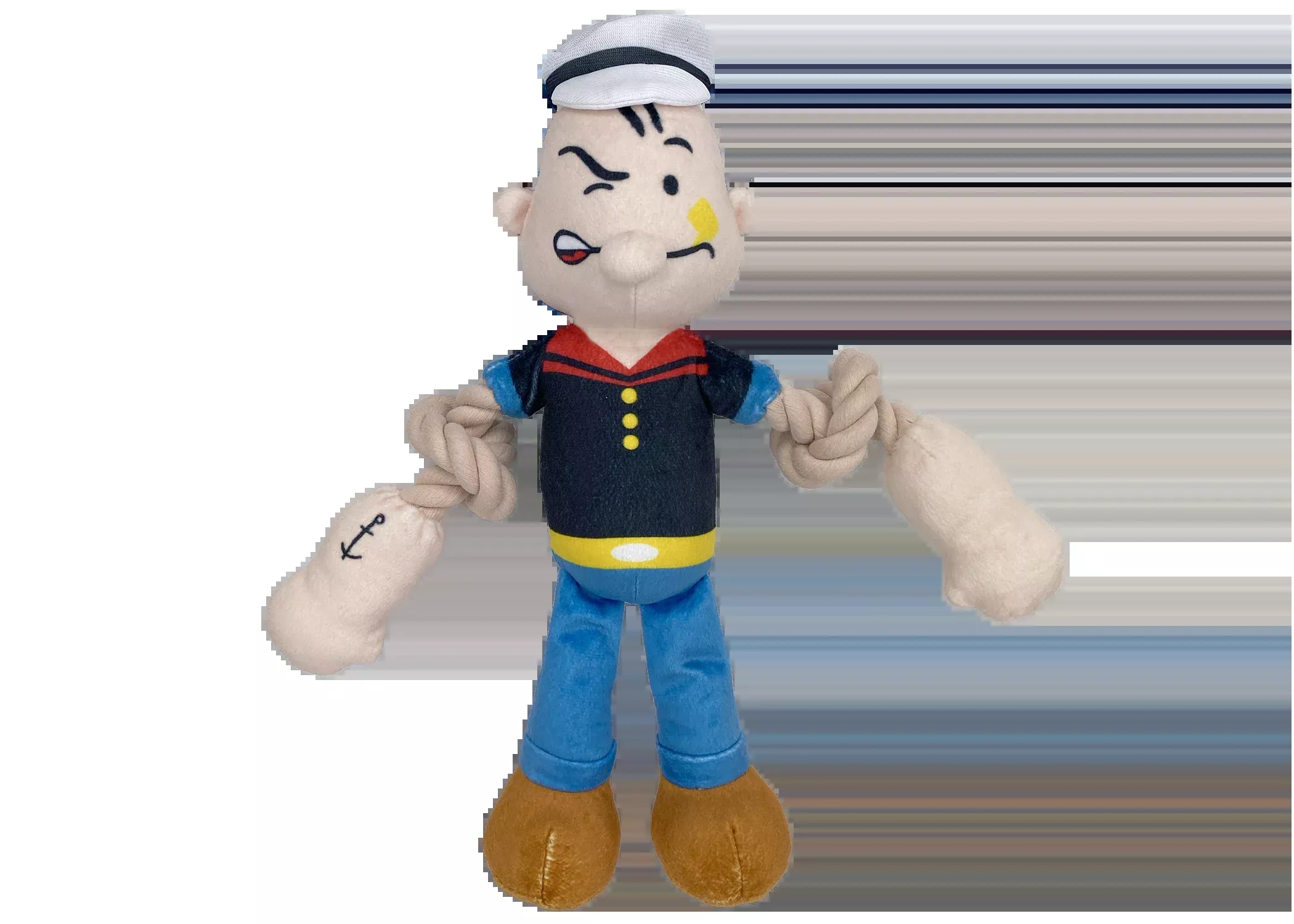 Multipet Popeye with Rope Arms 12 Inch
