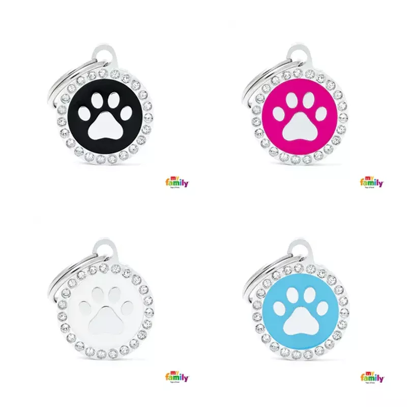 My Family Circle & Paw Pet ID Tag
