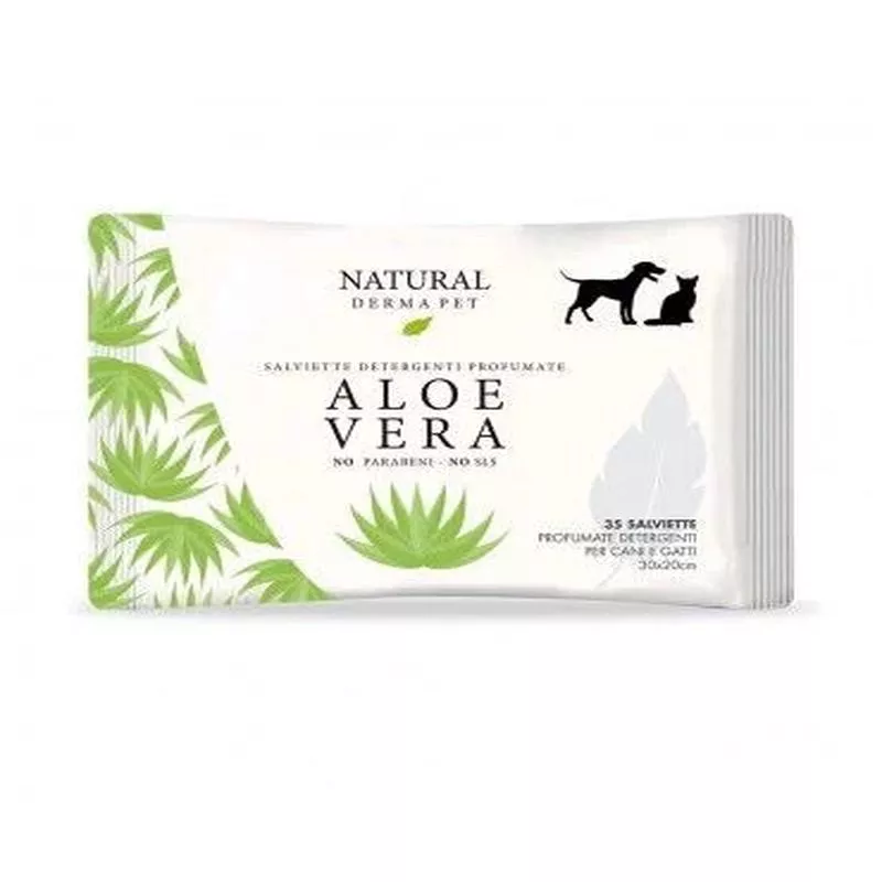 Natural Derma Wipes – Aloe Vera