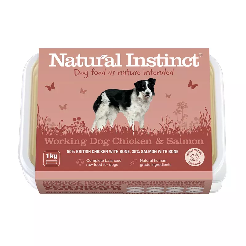 Natural Instinct Working Dog Chicken & Salmon