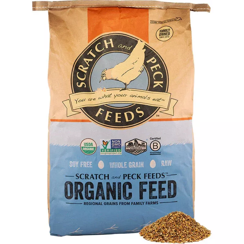 Naturally Free Organic Layer Feed 16% For Chickens & Ducks