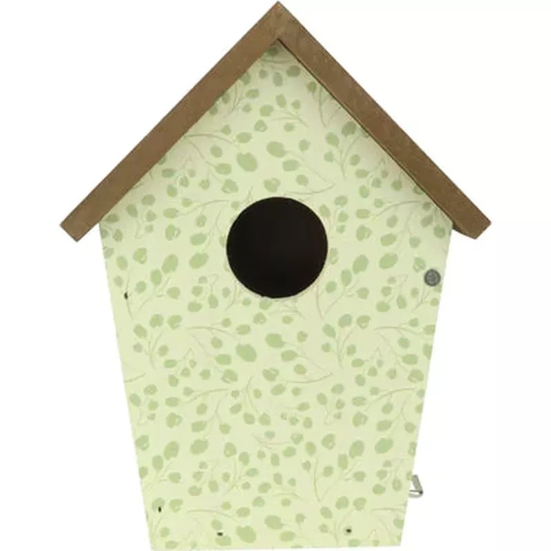 Nature’s Way Deco Bird House Spring Ivy White